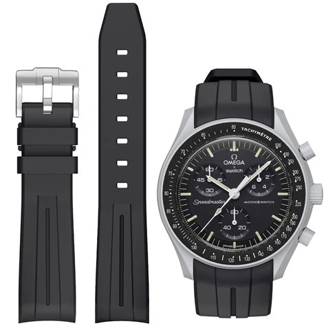 omega rubber strap watches|omega rubber strap replacement.